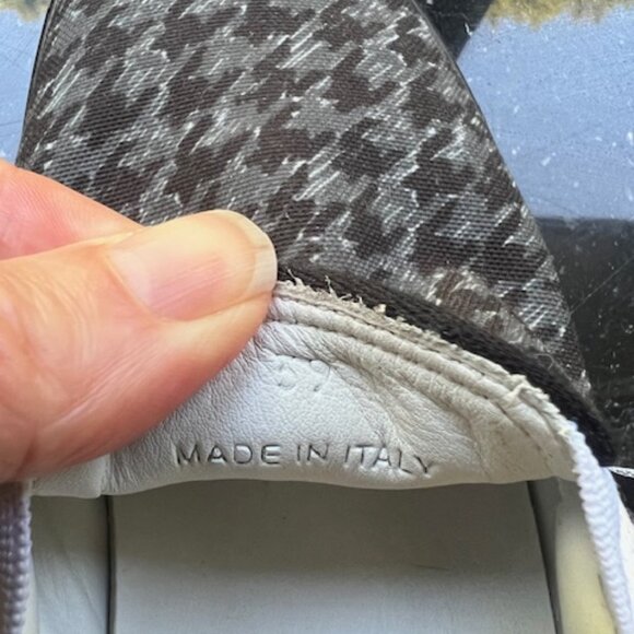 Vetements Canvas/leather trim loafers-size 39 - Picture 4 of 5